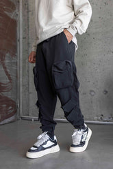 PANTOLON CARGO NEGRU "SHADOW BLACK"